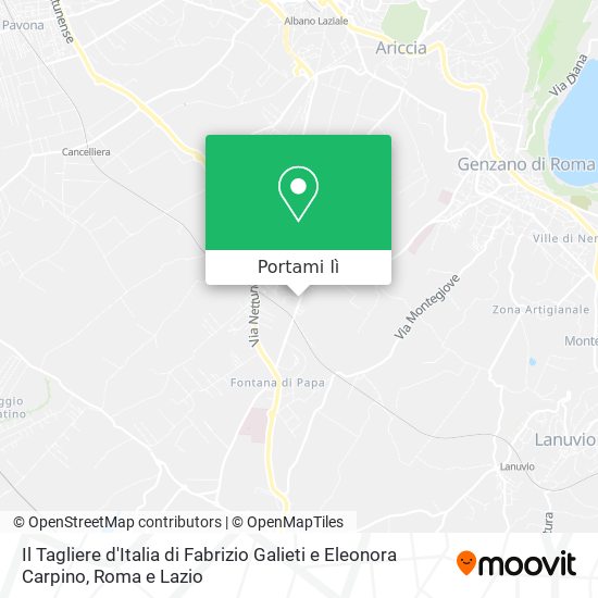 Mappa Il Tagliere d'Italia di Fabrizio Galieti e Eleonora Carpino
