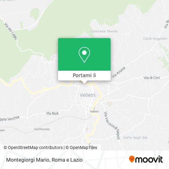 Mappa Montegiorgi Mario