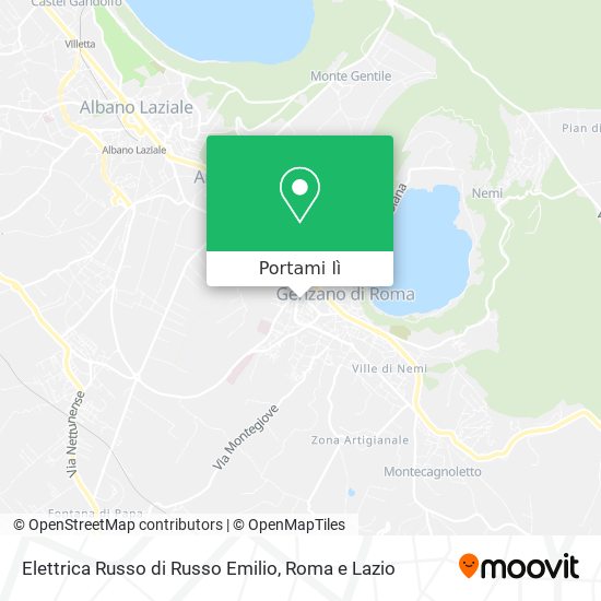 Mappa Elettrica Russo di Russo Emilio