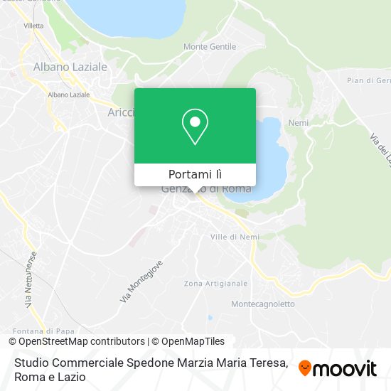 Mappa Studio Commerciale Spedone Marzia Maria Teresa