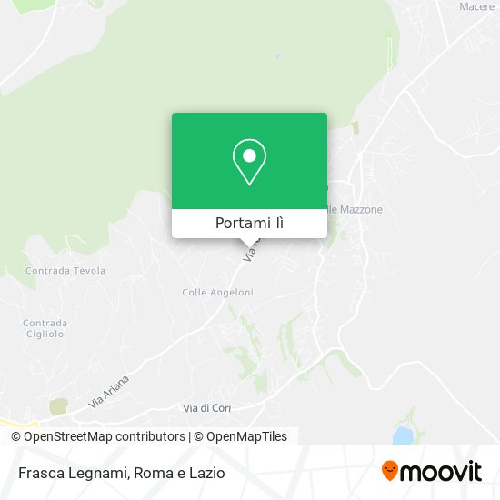 Mappa Frasca Legnami