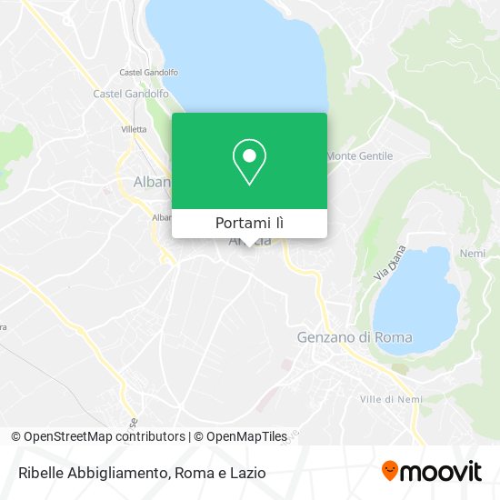 Mappa Ribelle Abbigliamento