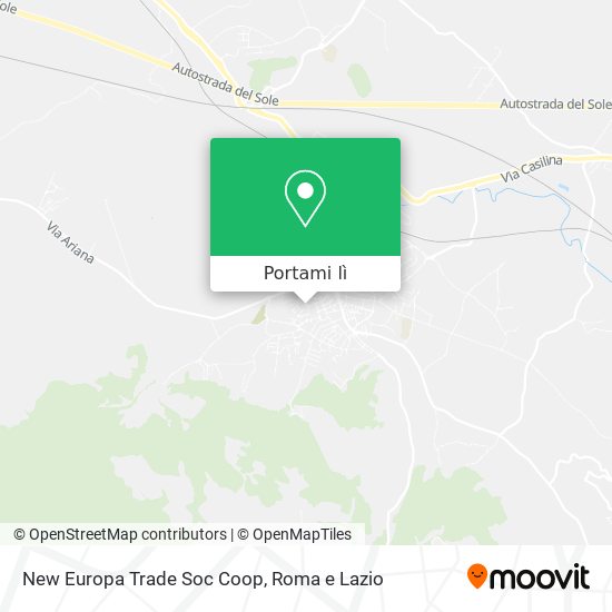 Mappa New Europa Trade Soc Coop