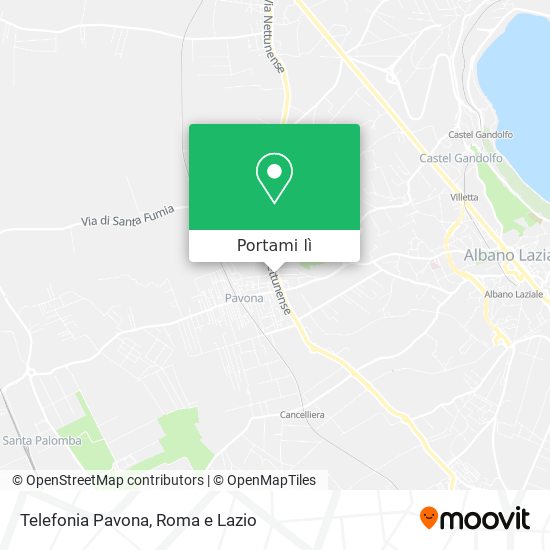 Mappa Telefonia Pavona