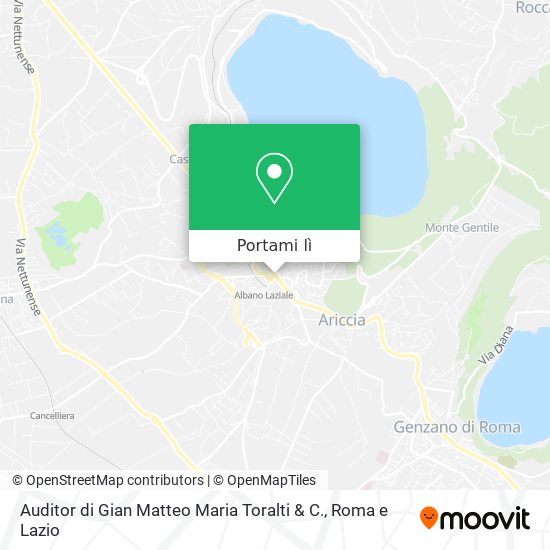 Mappa Auditor di Gian Matteo Maria Toralti & C.