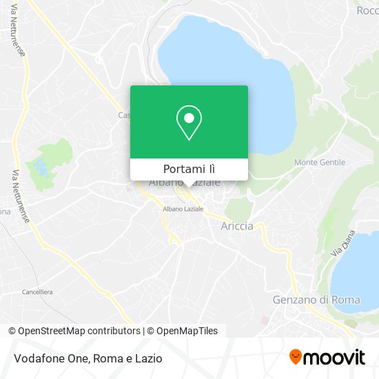 Mappa Vodafone One