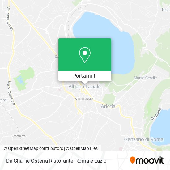 Mappa Da Charlie Osteria Ristorante