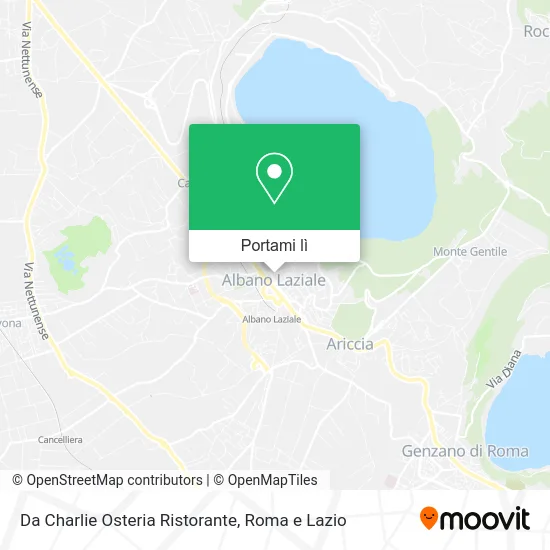 Mappa Da Charlie Osteria Ristorante