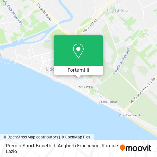 Mappa Premio Sport Bonetti di Anghetti Francesco