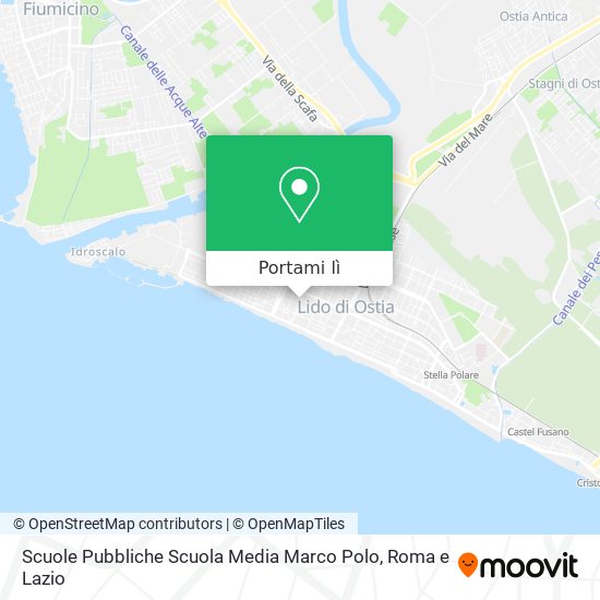 Mappa Scuole Pubbliche Scuola Media Marco Polo