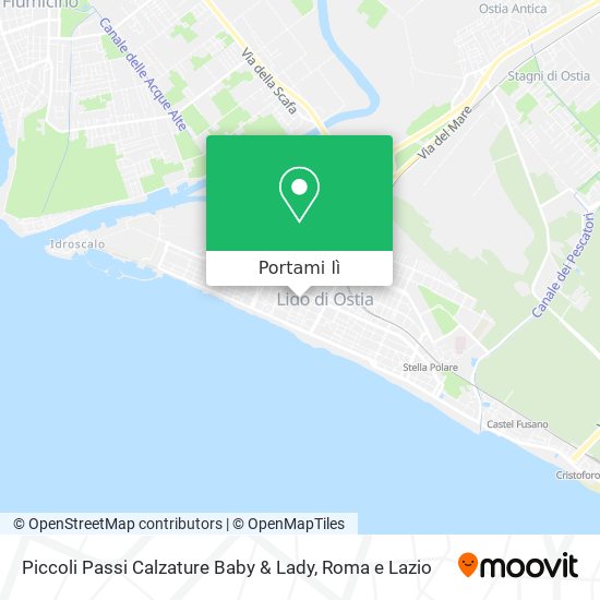 Mappa Piccoli Passi Calzature Baby & Lady