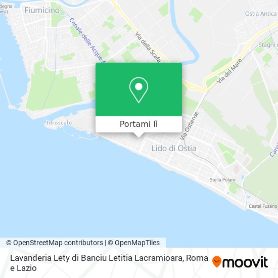 Mappa Lavanderia Lety di Banciu Letitia Lacramioara