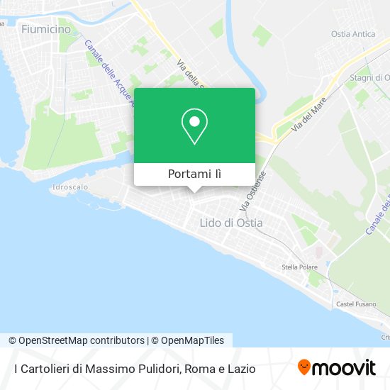 Mappa I Cartolieri di Massimo Pulidori