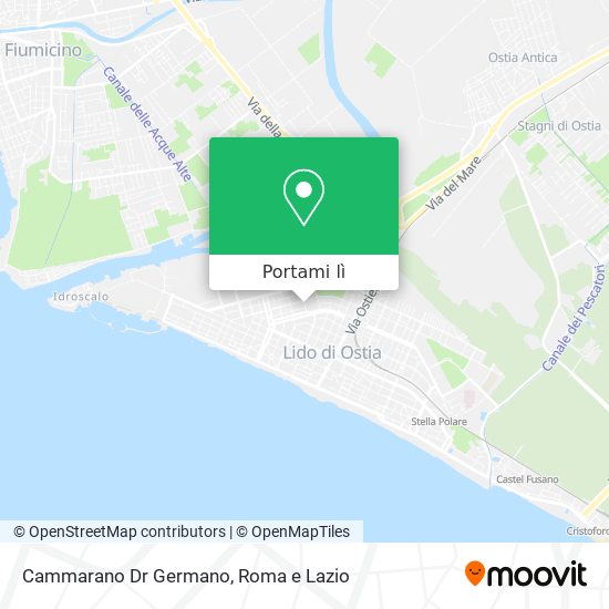 Mappa Cammarano Dr Germano
