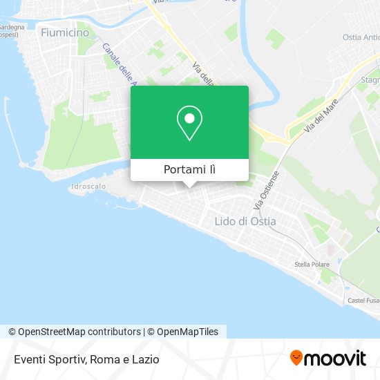 Mappa Eventi Sportiv
