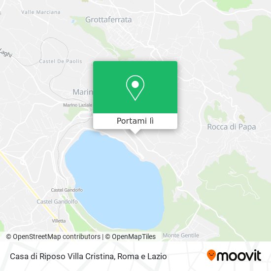 Mappa Casa di Riposo Villa Cristina