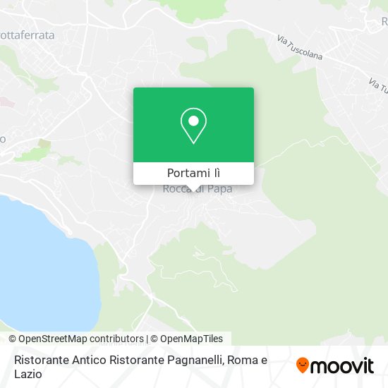 Mappa Ristorante Antico Ristorante Pagnanelli