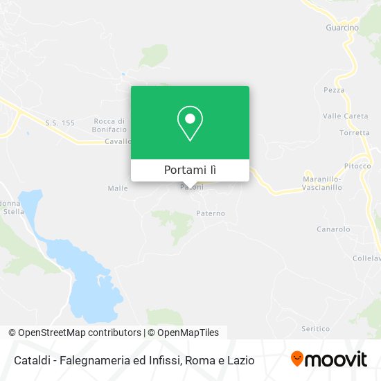 Mappa Cataldi - Falegnameria ed Infissi