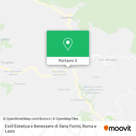 Mappa Estil-Estetica e Benessere di Ilaria Fiorini