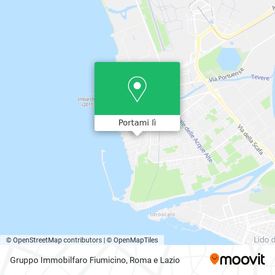 Mappa Gruppo Immobilfaro Fiumicino