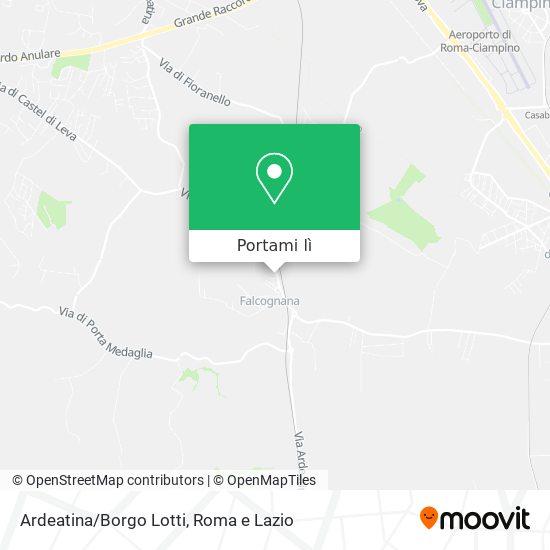Mappa Ardeatina/Borgo Lotti