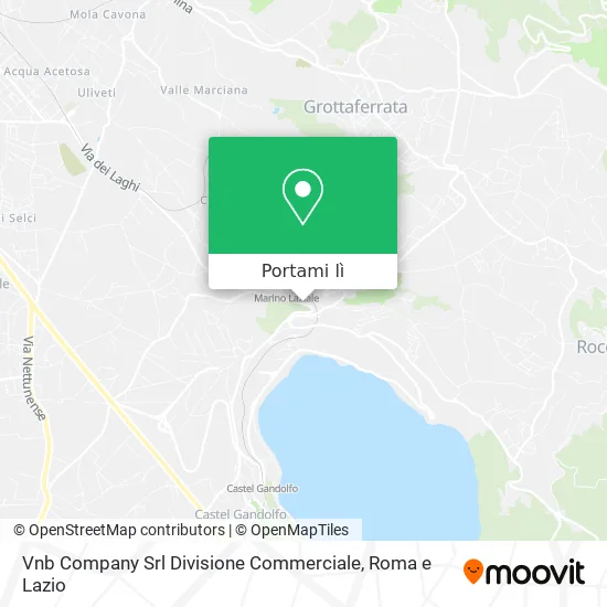 Mappa Vnb Company Srl Divisione Commerciale