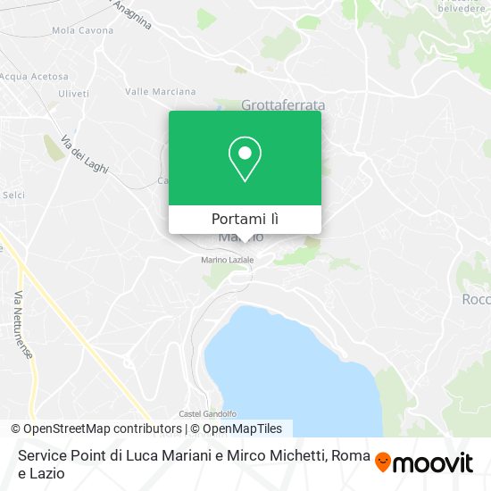 Mappa Service Point di Luca Mariani e Mirco Michetti