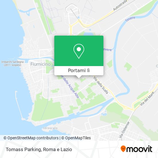 Mappa Tomass Parking