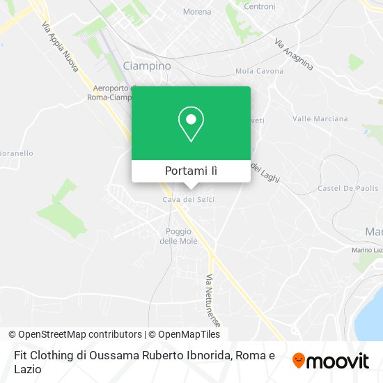 Mappa Fit Clothing di Oussama Ruberto Ibnorida