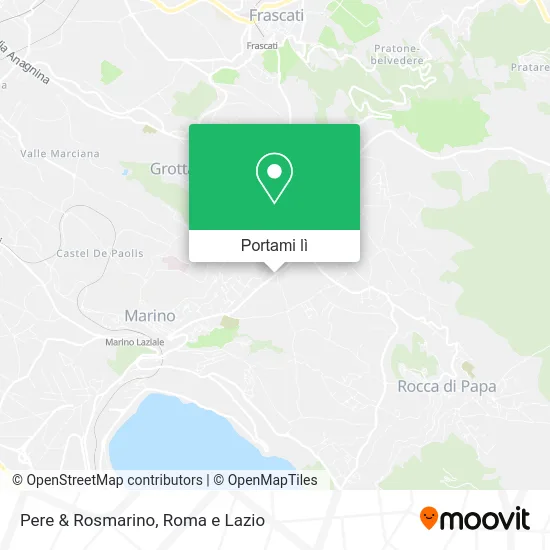 Mappa Pere & Rosmarino