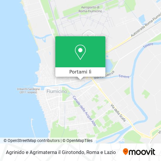 Mappa Agrinido e Agrimaterna il Girotondo