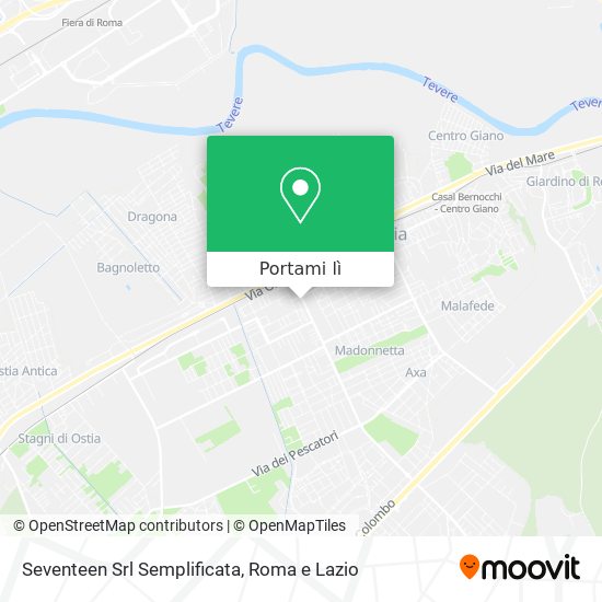 Mappa Seventeen Srl Semplificata