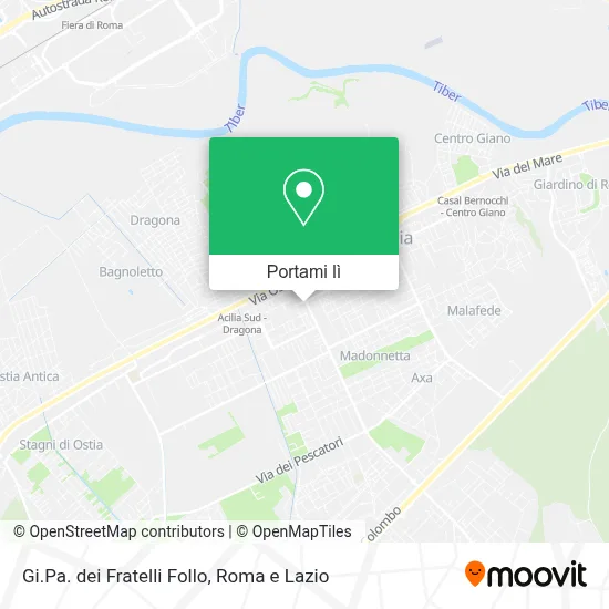 Mappa Gi.Pa. dei Fratelli Follo