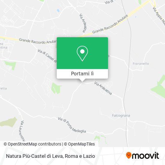 Mappa Natura Più-Castel di Leva