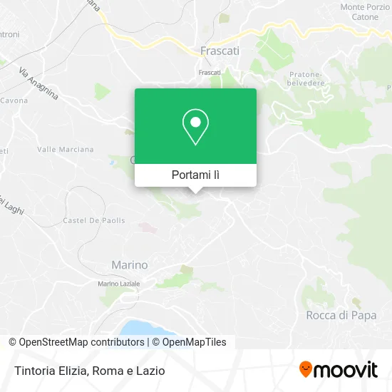 Mappa Tintoria Elizia