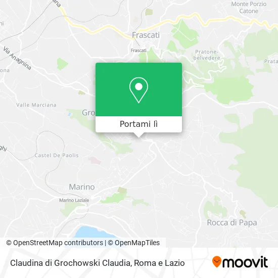 Mappa Claudina di Grochowski Claudia