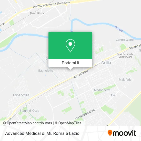 Mappa Advanced Medical di Mi