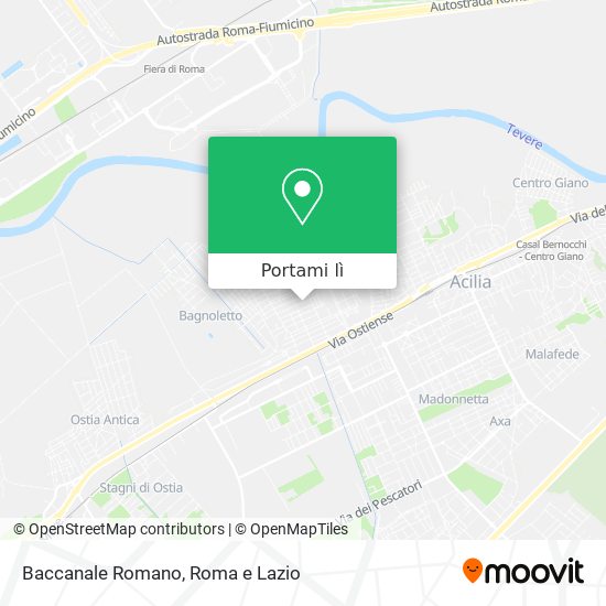 Mappa Baccanale Romano