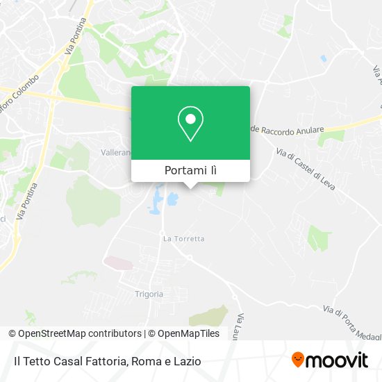 Mappa Il Tetto Casal Fattoria