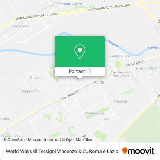 Mappa World Ways di Tersigni Vincenzo & C.
