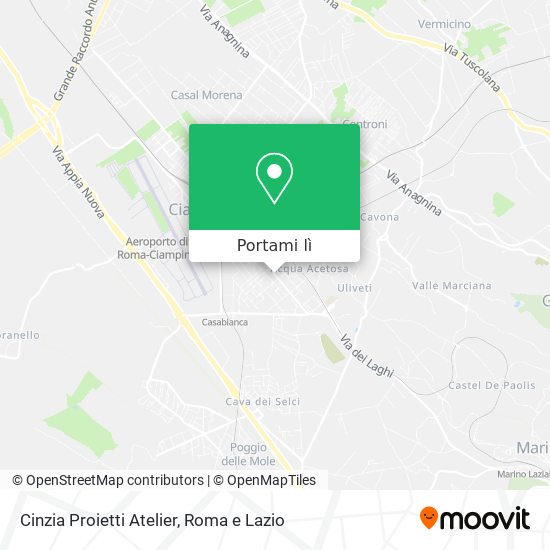 Mappa Cinzia Proietti Atelier
