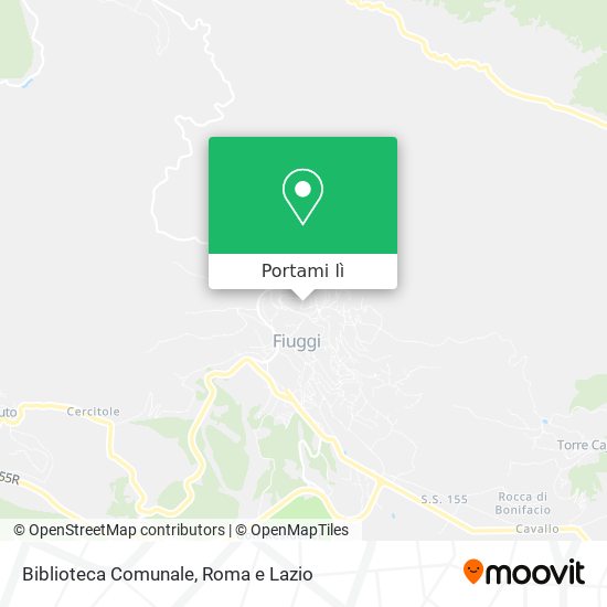 Mappa Biblioteca Comunale