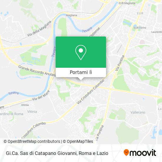 Mappa Gi.Ca. Sas di Catapano Giovanni