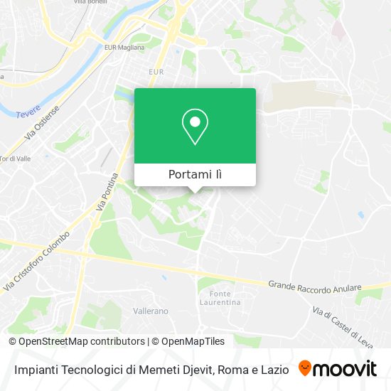 Mappa Impianti Tecnologici di Memeti Djevit