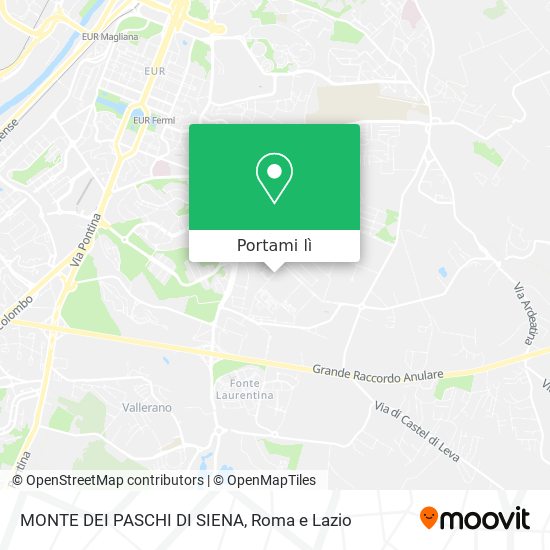 Mappa MONTE DEI PASCHI DI SIENA