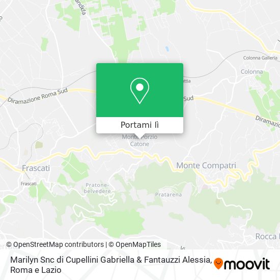 Mappa Marilyn Snc di Cupellini Gabriella & Fantauzzi Alessia