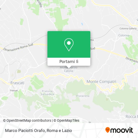 Mappa Marco Paciotti Orafo