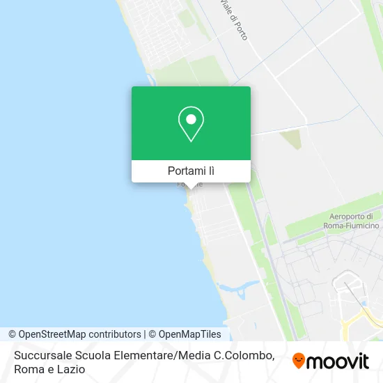 Mappa Succursale Scuola Elementare / Media C.Colombo