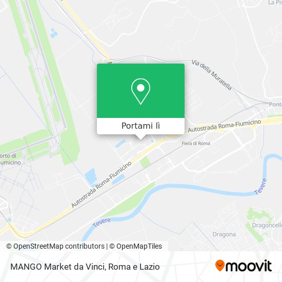 Mappa MANGO Market da Vinci