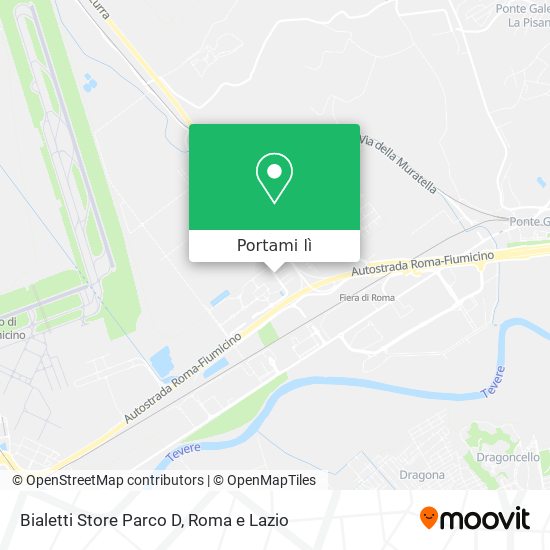 Mappa Bialetti Store Parco D